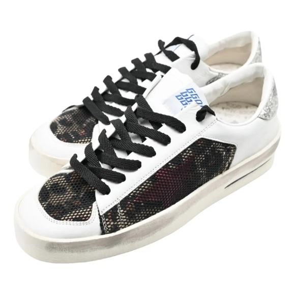 Authentic Golden Goose Stardan leopard mesh 7 - Picture 8 of 9